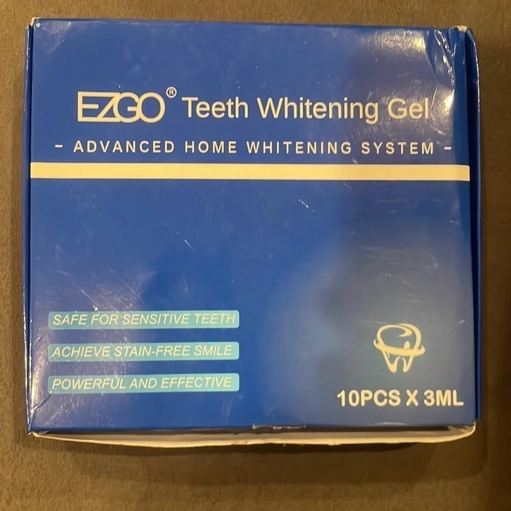 NWT Teeth Whitening System Bundle – EZGO Gel Kit + Whitening Pen